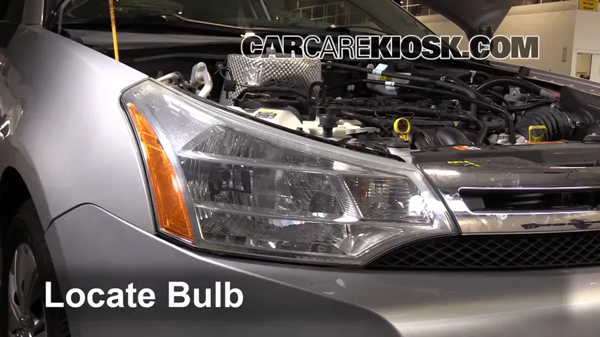 2008 Ford Focus SE 2.0L 4 Cyl. Coupe (2 Door) Lights Daytime Running Light (replace bulb)